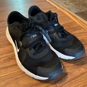 Womens Nike Black and White Sneakers